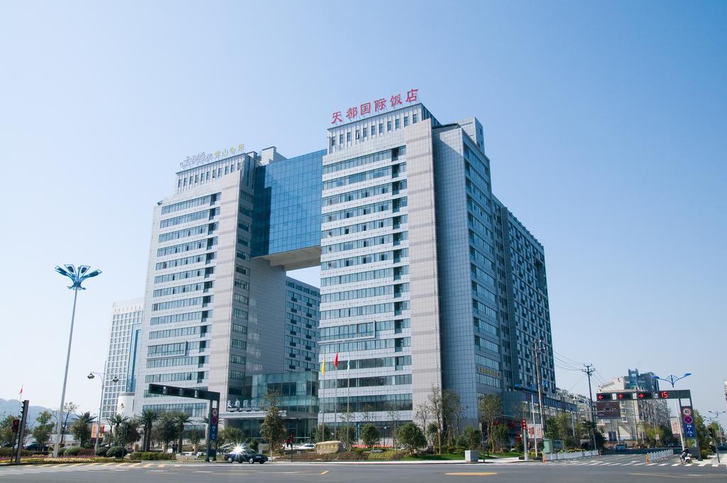 Huangshan Tiandu International Hotel Bagian luar foto