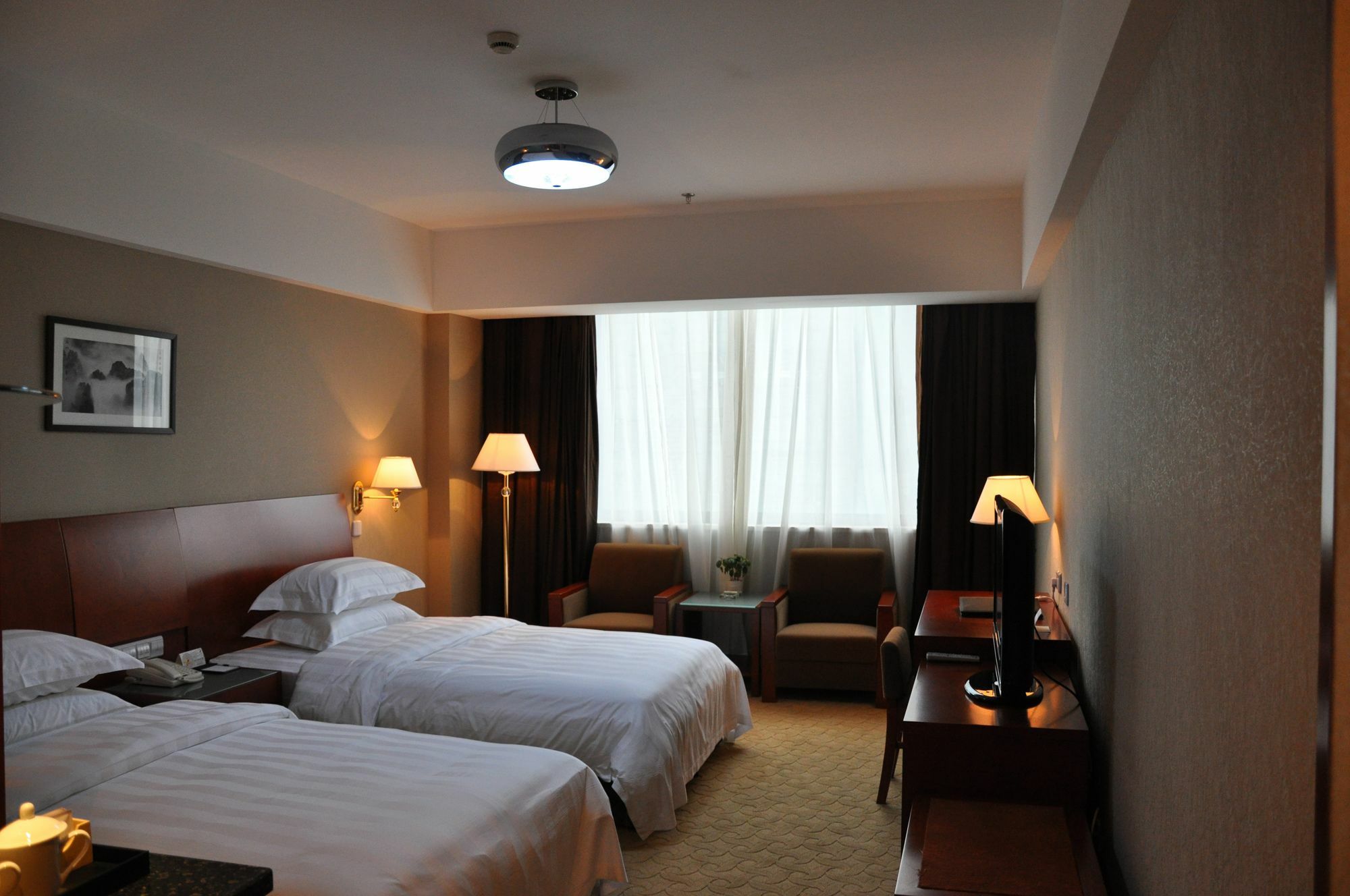 Huangshan Tiandu International Hotel Bagian luar foto